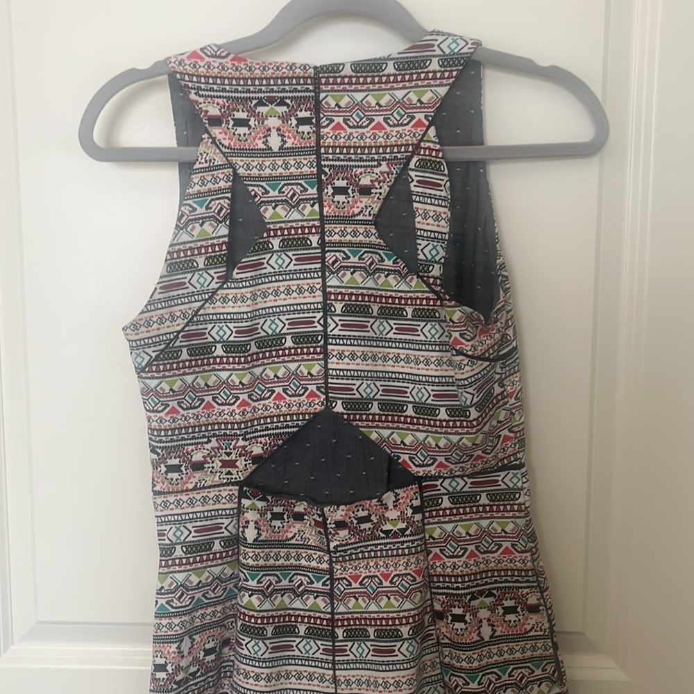 Greylin Multicolor Patterned Dress - Picture 4 of 4